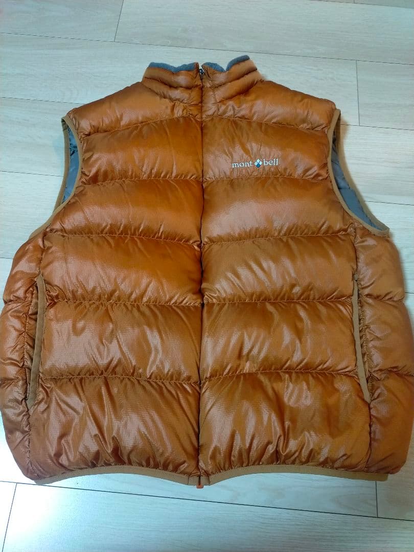 mont-bell ダウンベスト 美品 Lサイズ ライトアルパインダウン