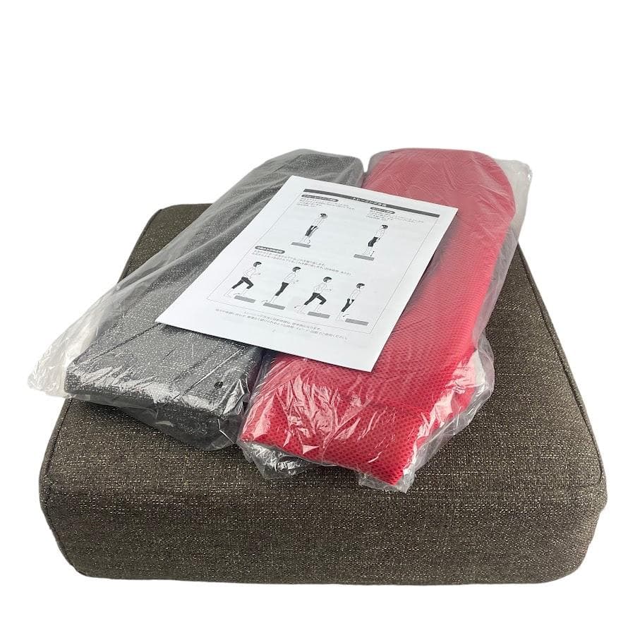 ほぼ未使用●ロコックス シェイポリン●トランポリン運動 専用 赤・茶カバーセット