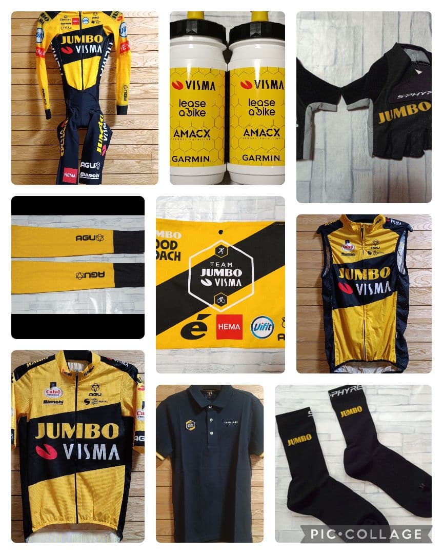 支給品　Lotto Jumbo　ロードスーツ　ロットユンボ　SHIMANO