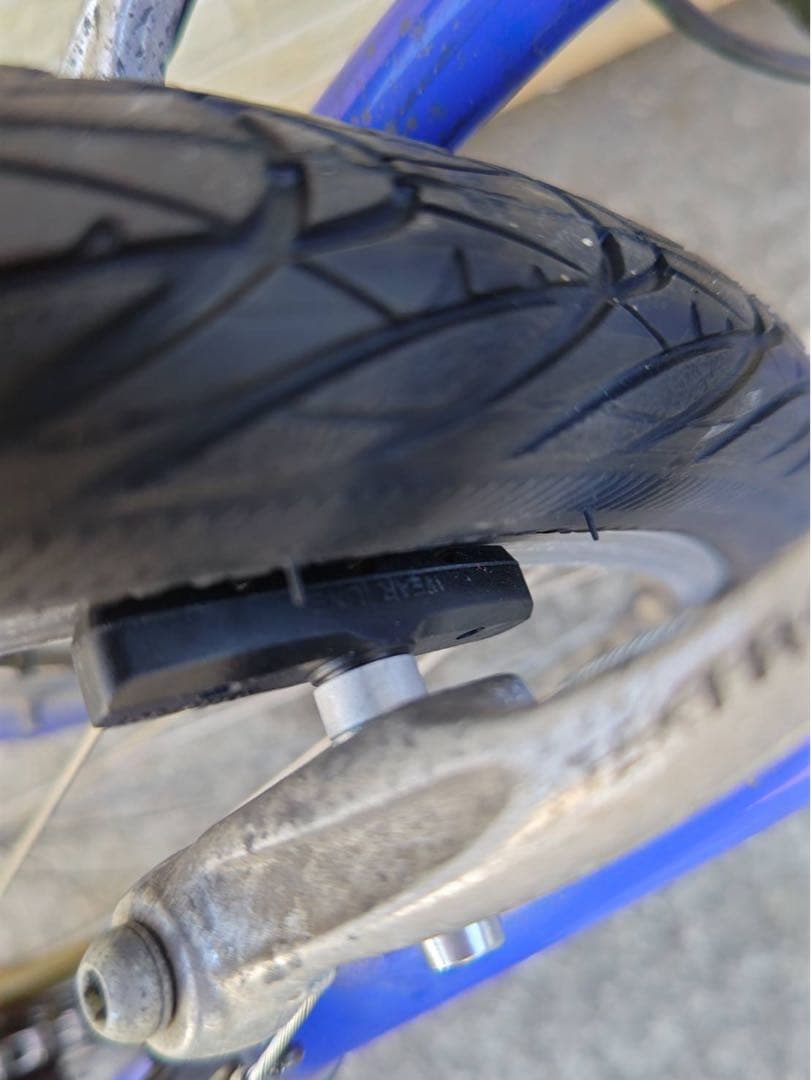 引取限定 中古 GIOS ジオス7段変速 400MM クロスバイク 防犯登録込