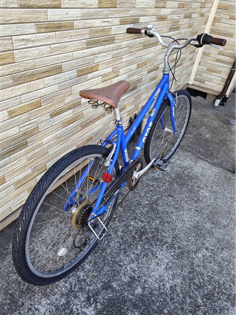 引取限定 中古 GIOS ジオス7段変速 400MM クロスバイク 防犯登録込
