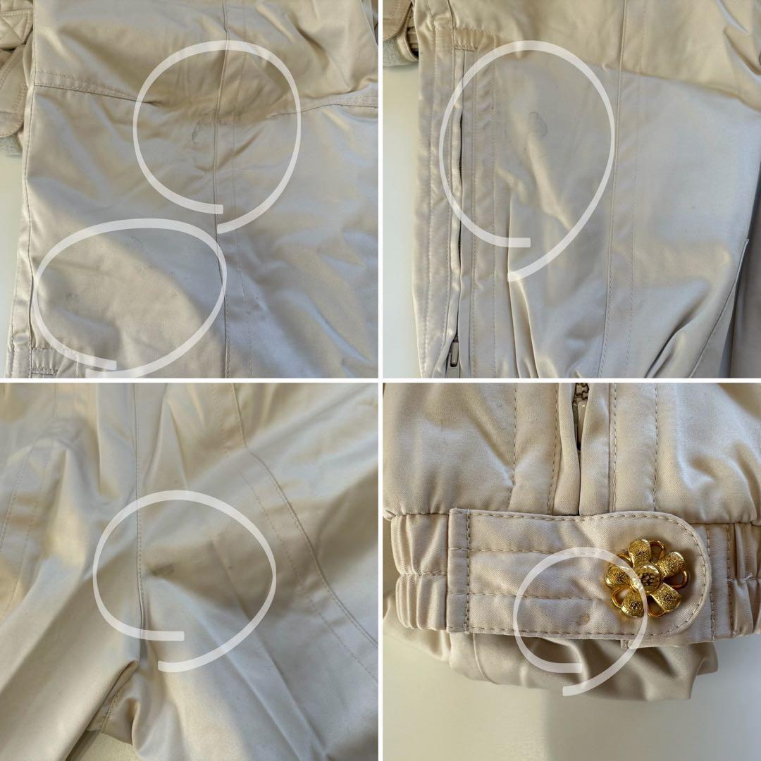 【ヤマハ】スキーウェアセットアップ　トップス：L紺　パンツ：66-76ベージュ