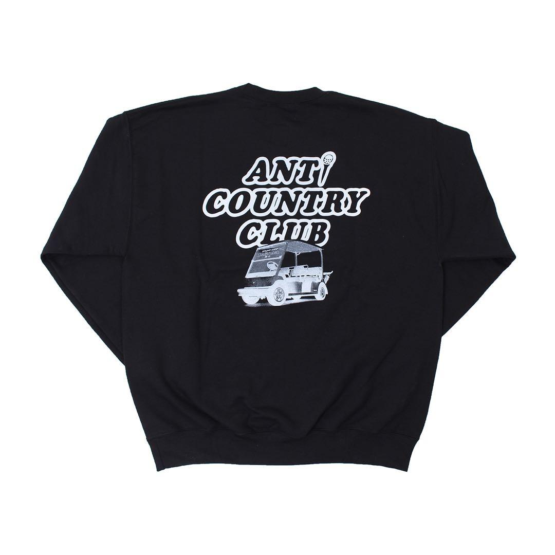 ANTI COUNTRY CLUB x balansa ブラック スウェット