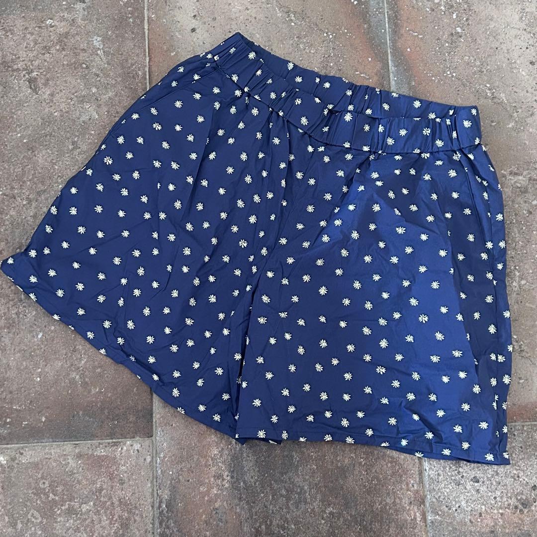 BEAMS GOLF セットアップ　長袖　ショートパンツ　総柄　上下セット