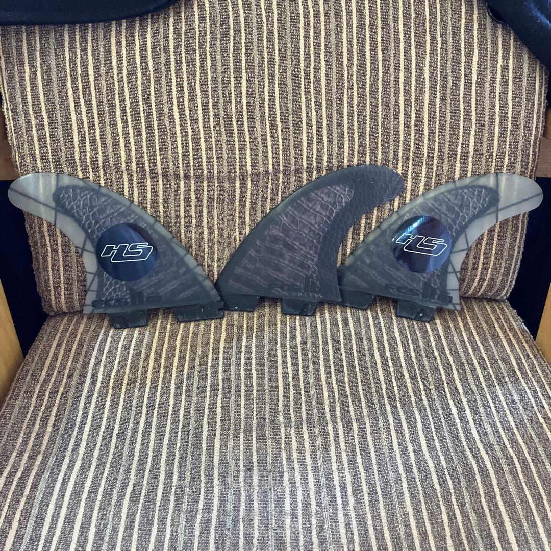 FCS トライフィン ブラック/グレー