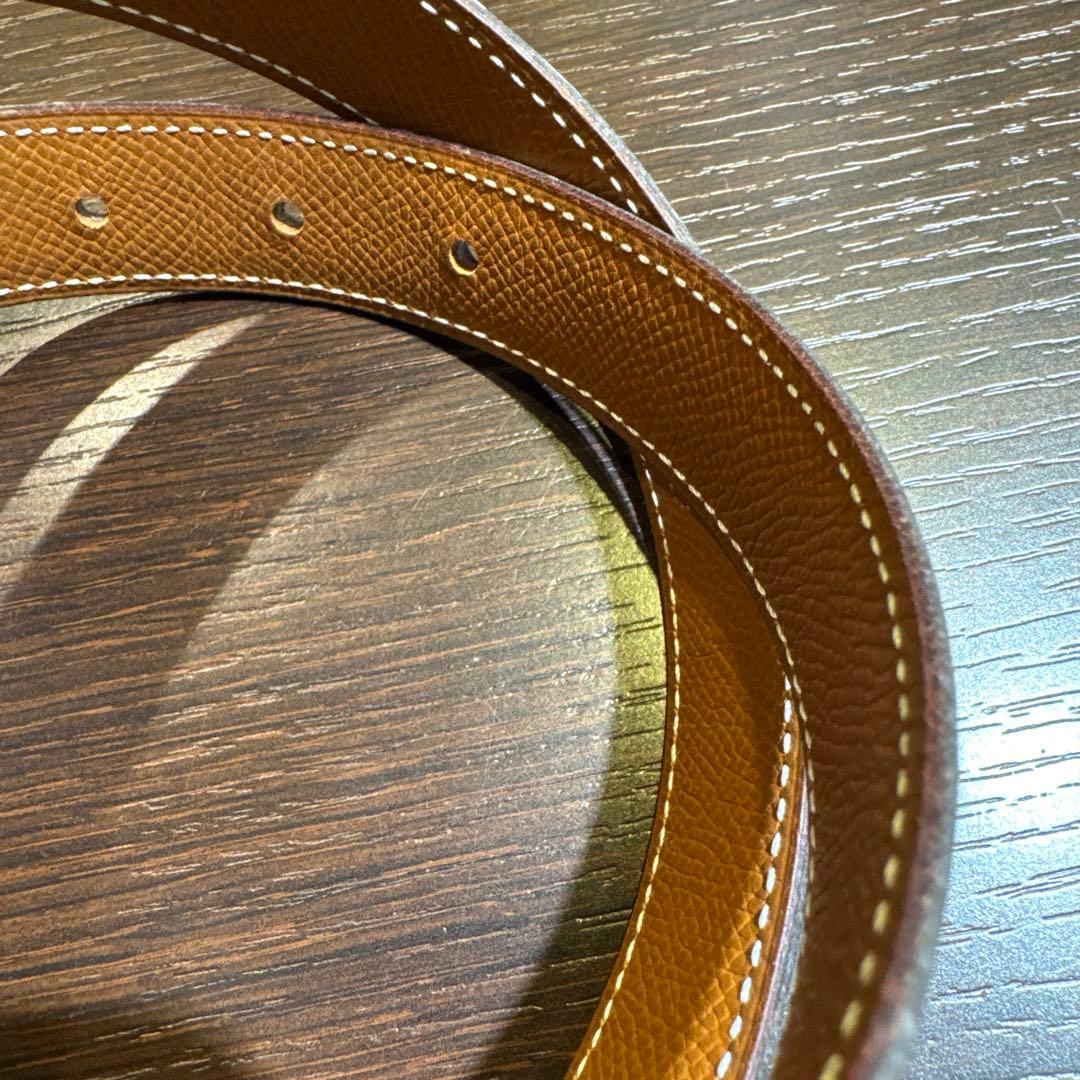 Hermès コンスタンスミニベルト ブラック/ブラウン リバーシブル エルメス
