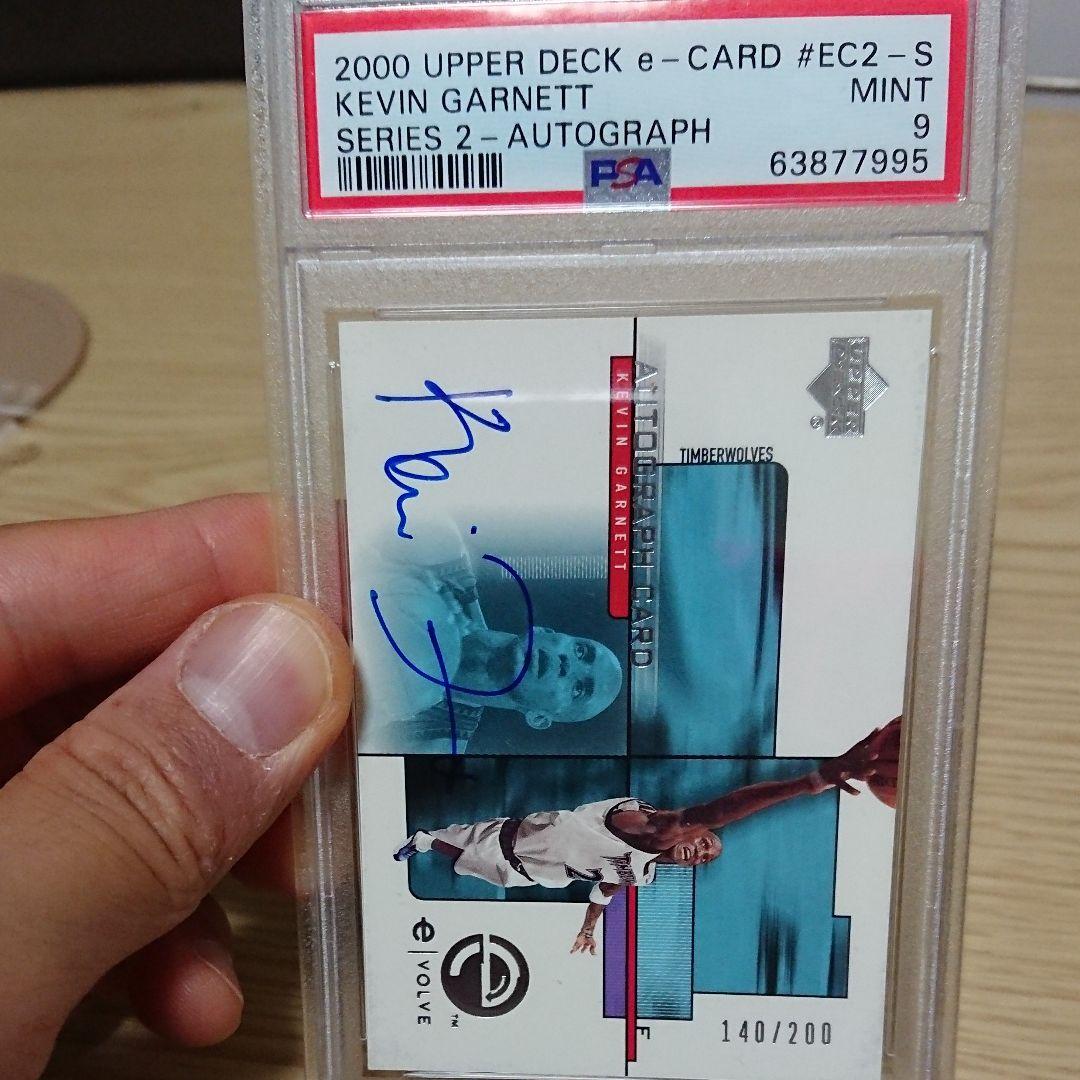 その他 KEVIN GARNETT auto psa9
