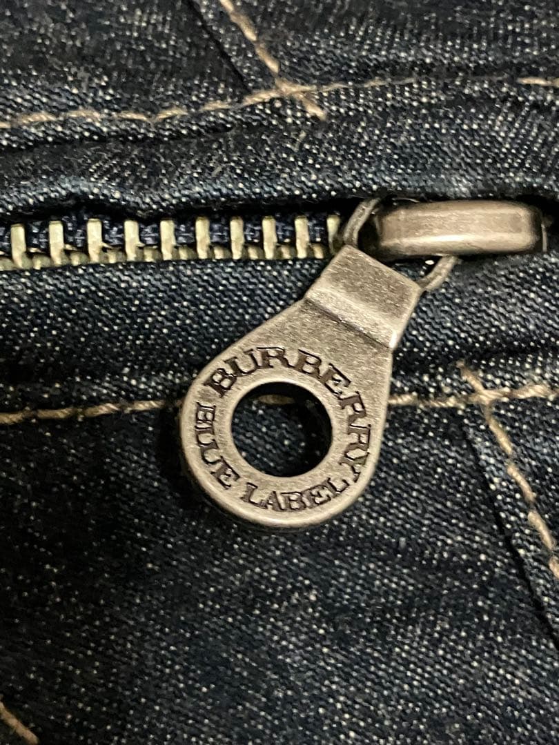 バーバリーブルーレーベル　デニムワンピース