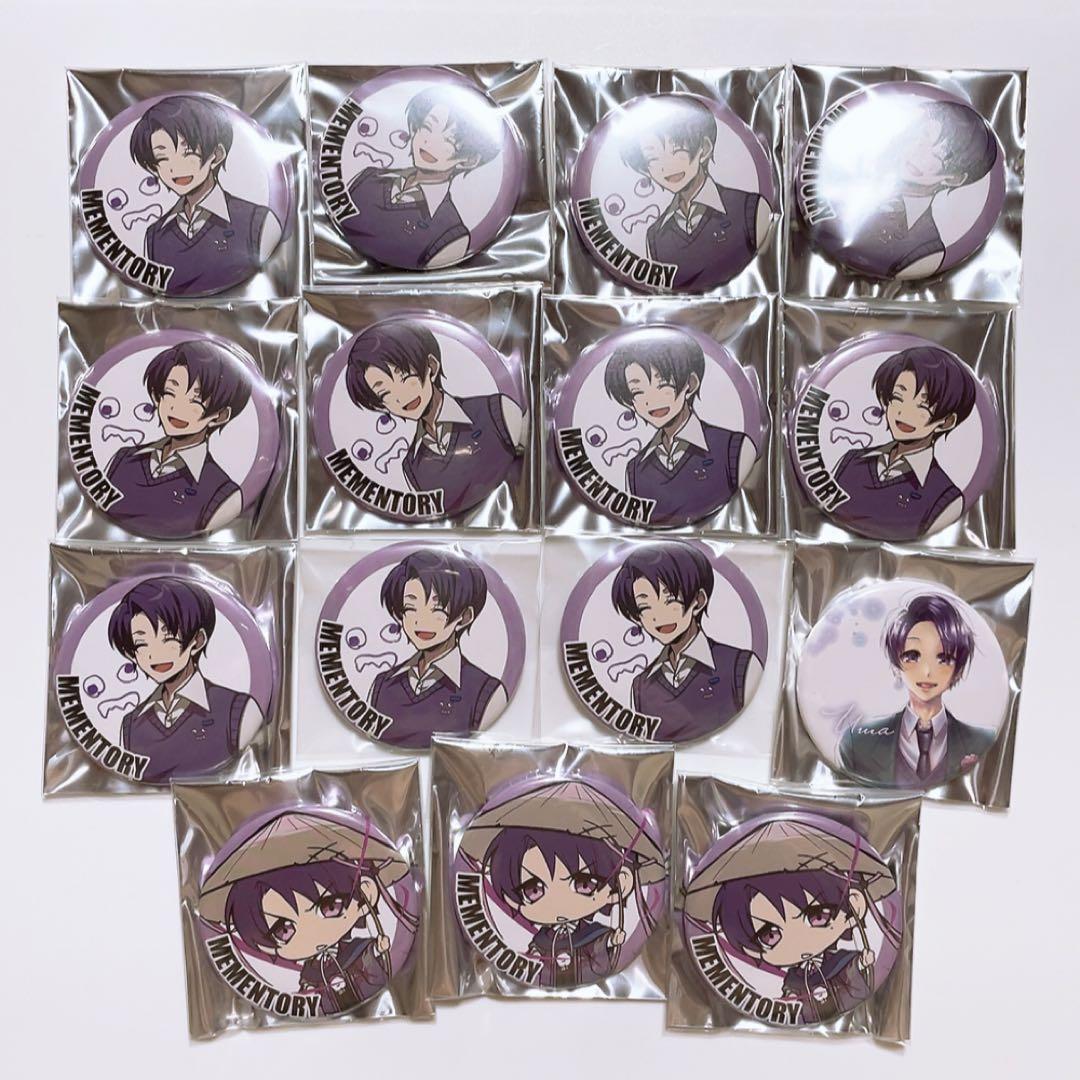 メメントリ ゆーま 缶バッジ まとめ売り