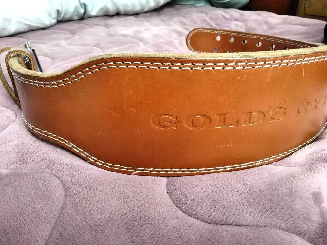 ゴールドジム　パワーベルト　М