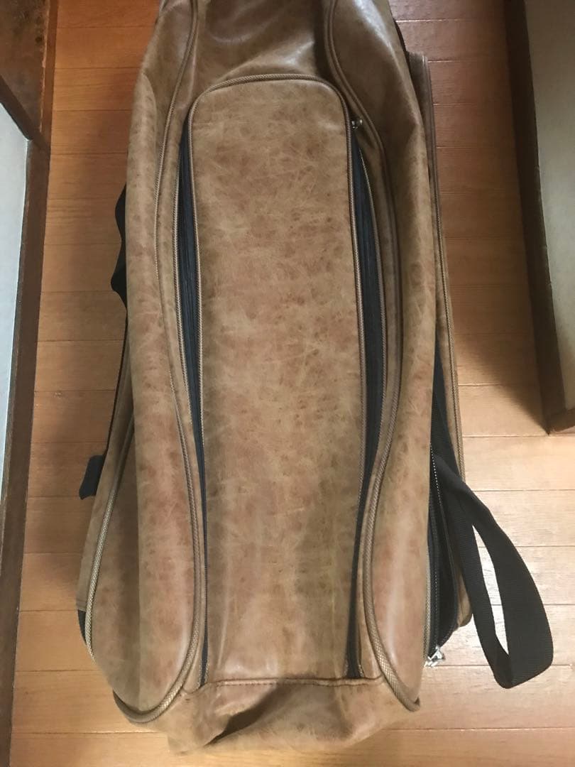 【廃盤品】未使用 ブランズウィック　3ボールバッグ　ブラウン　キャリーバッグ