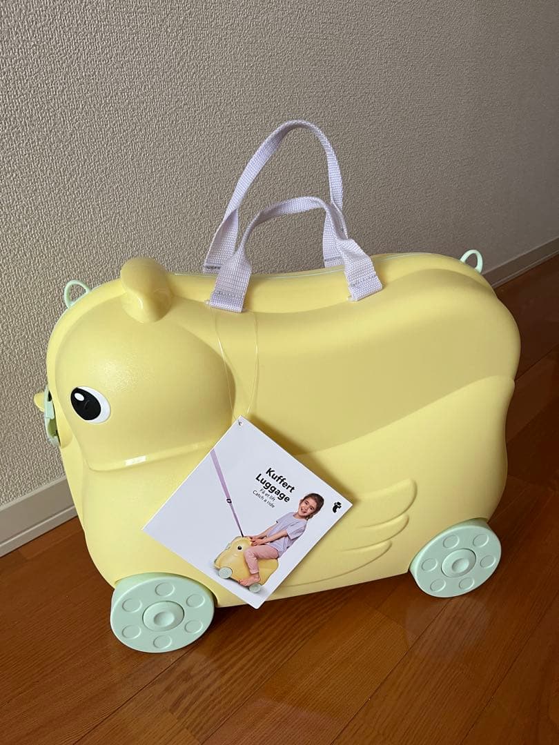 ライドオンスーツケース Kuffert Luggage アヒル キャリーケース