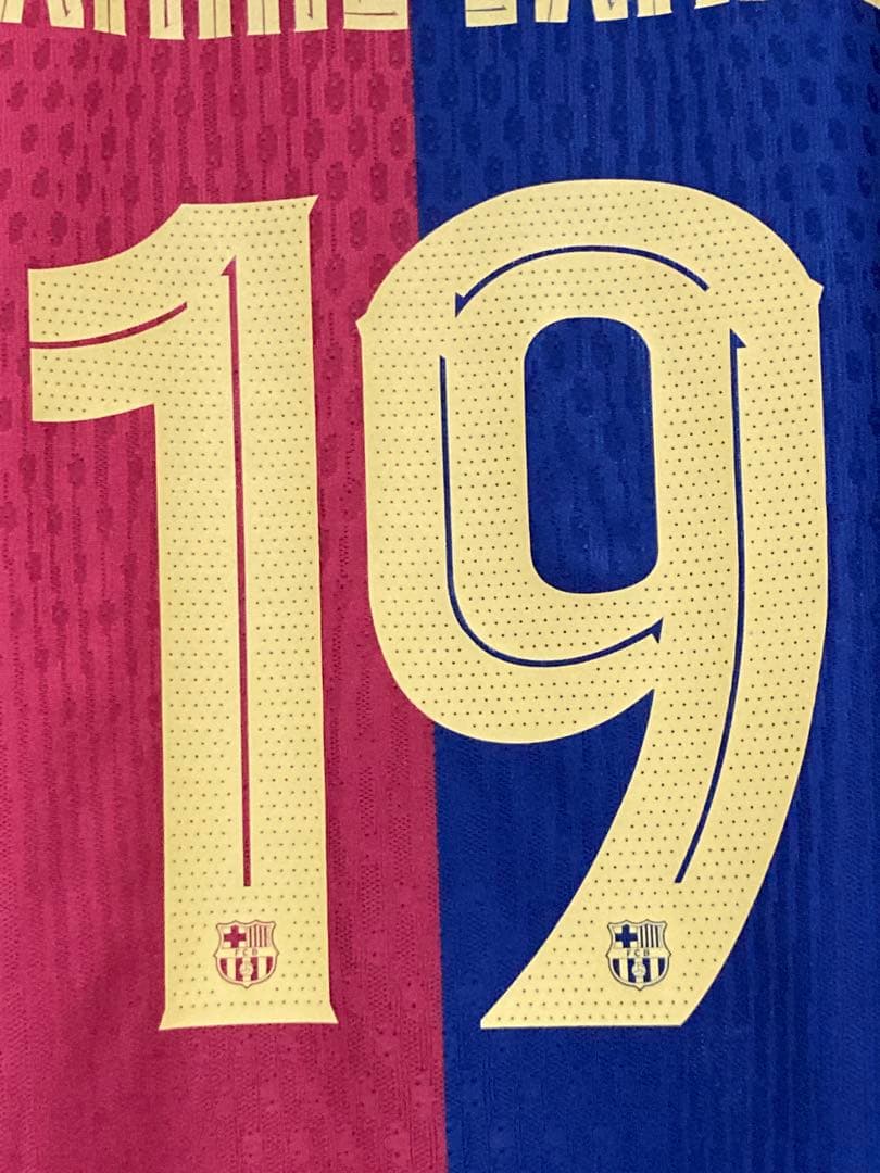 【正規品】ラミン・ヤマル　バルセロナ　24/25 ホームオーセンティック