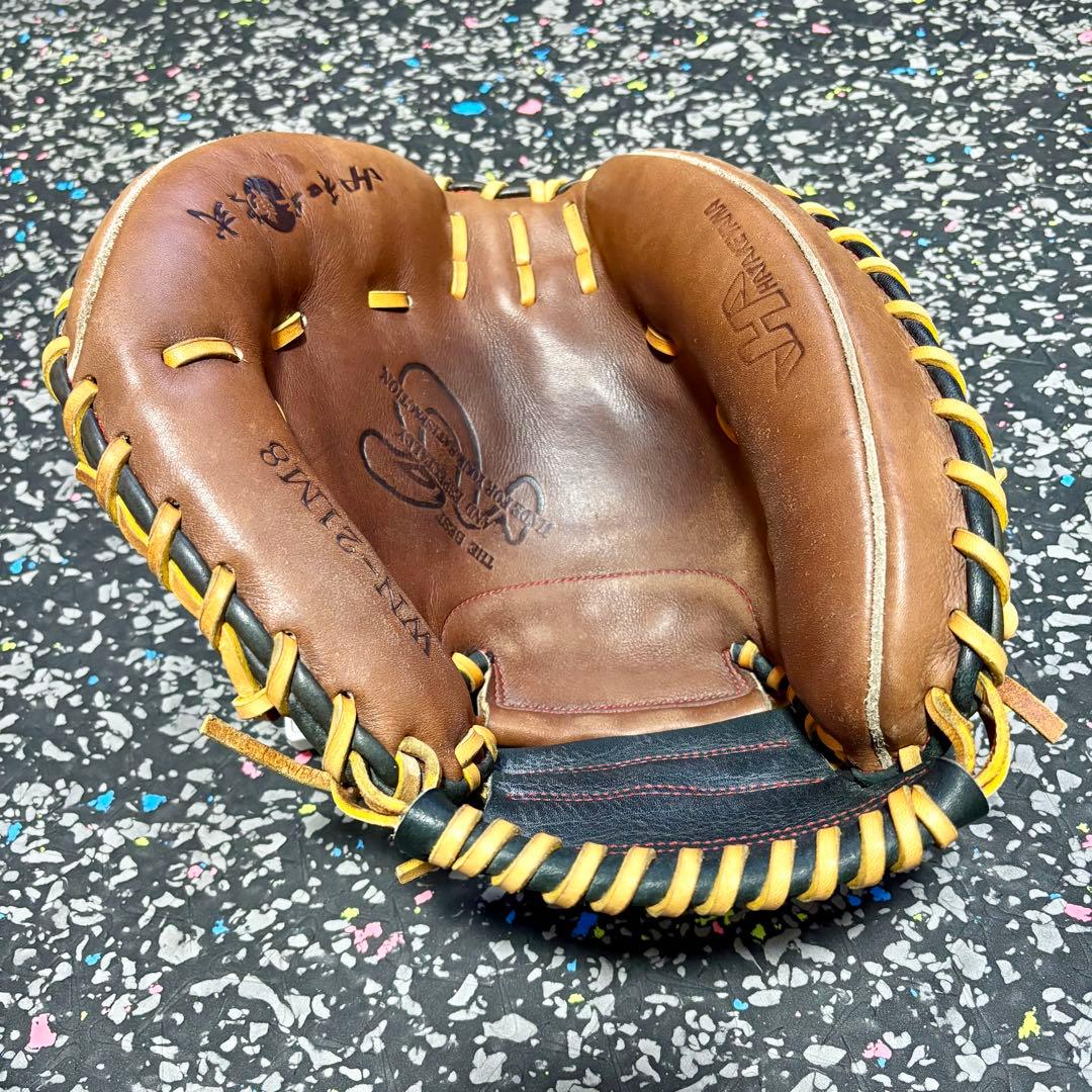 ハタケヤマ キャッチャーミット 和牛軟式 WN-21M8 グローブ 軟式用 野球