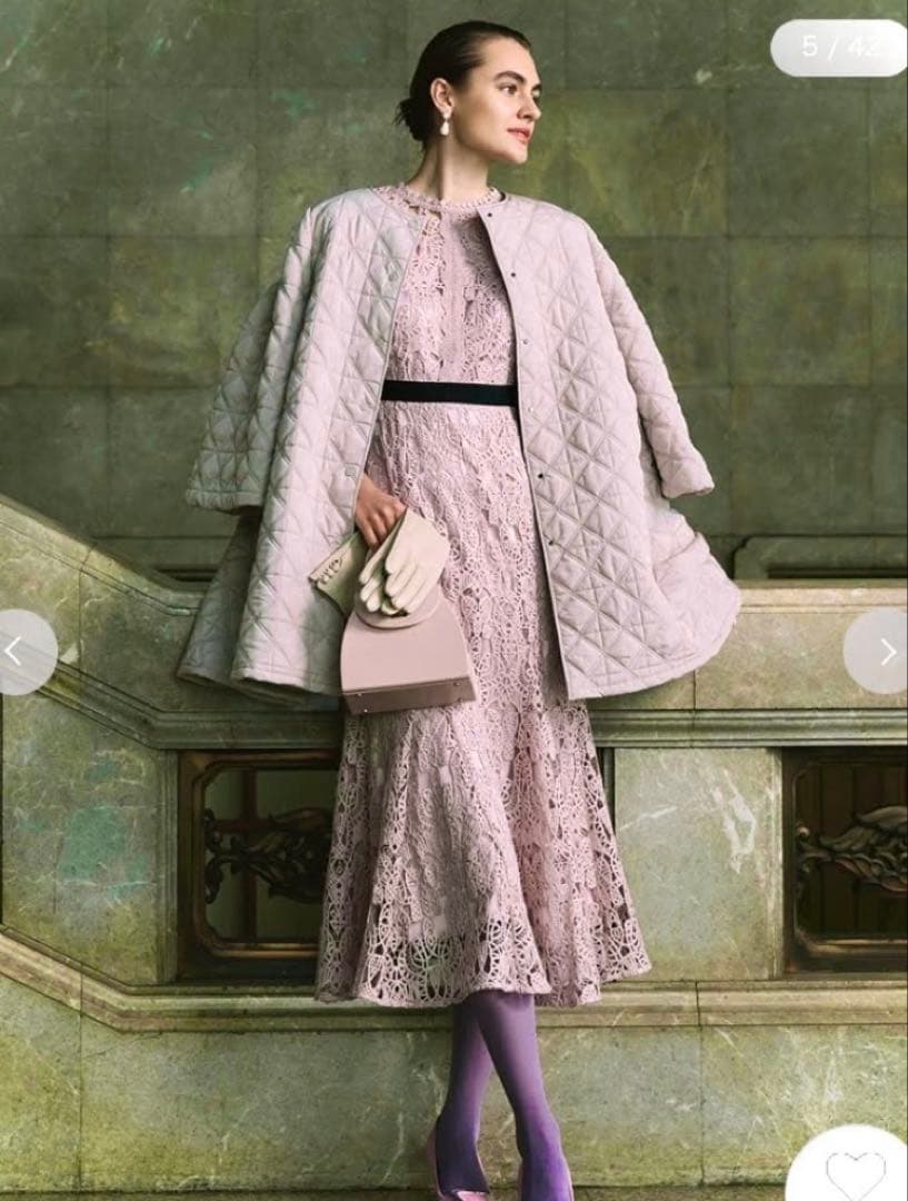 美品CELFORDセルフォードレースマーメイドワンピース佳子様佳子さま石原さとみ