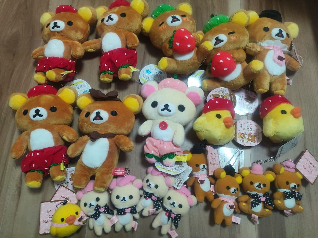 リラックマ　ぬいぐるみ　まとめ売り　大量セットa