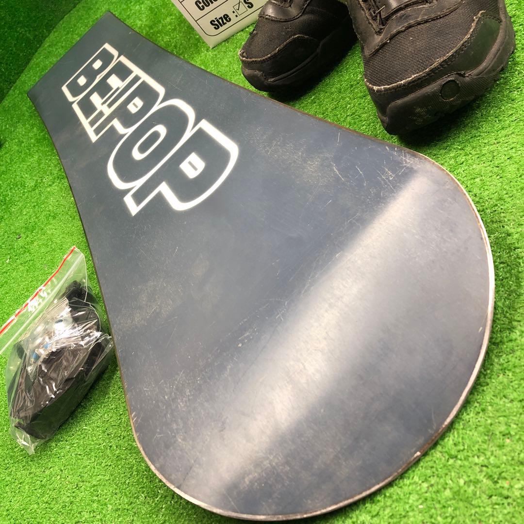 宝-630 子供用スノーボードセット118cm ビンディング新品 メンテナンス済