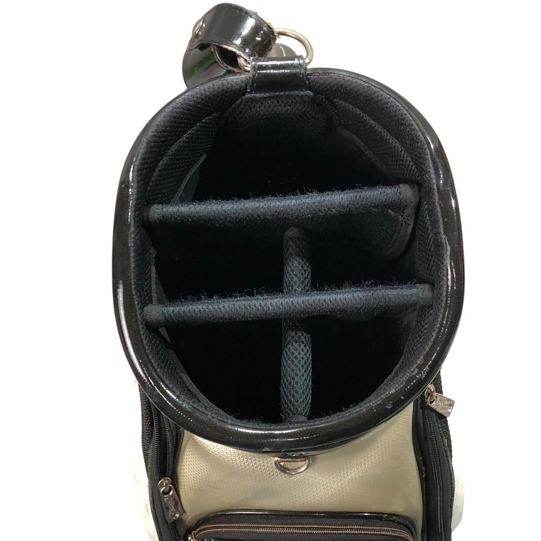 タイトリスト Titleist キャディバッグ ホワイト ブラック ゴルフ 刺繍