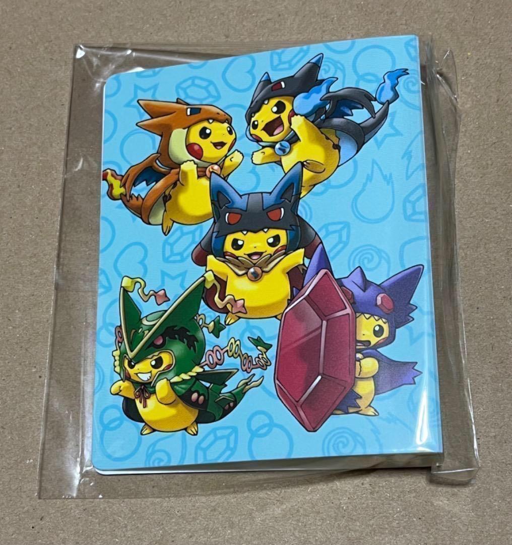 メガキャンペーン ポンチョを着たピカチュウ 名刺カード ファイル 収納 ケース