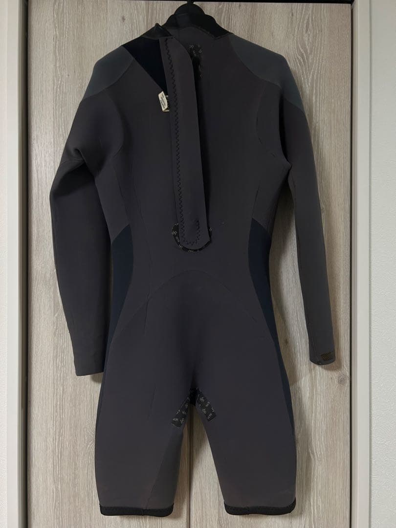 RASH ラッシュ ウエットスーツ ロンスプ 黒・紫