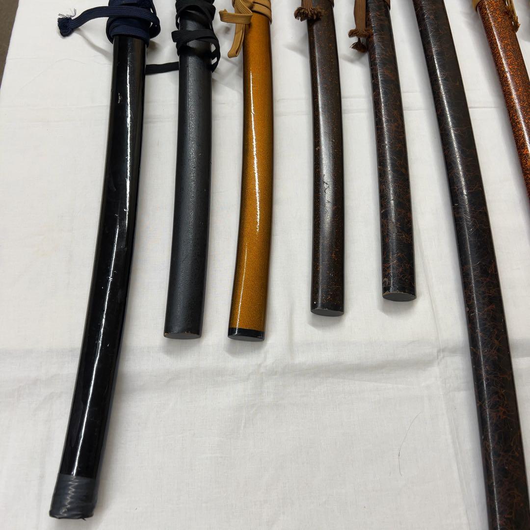 【ジャンク】模造10本セット 傷あり品 太刀脇差 日本刀現状品