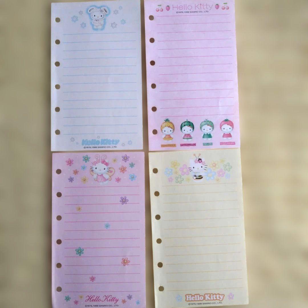 サンリオ　ハローキティ　バインダー　手帳　さくらんぼ　激レア　平成レトロ 希少