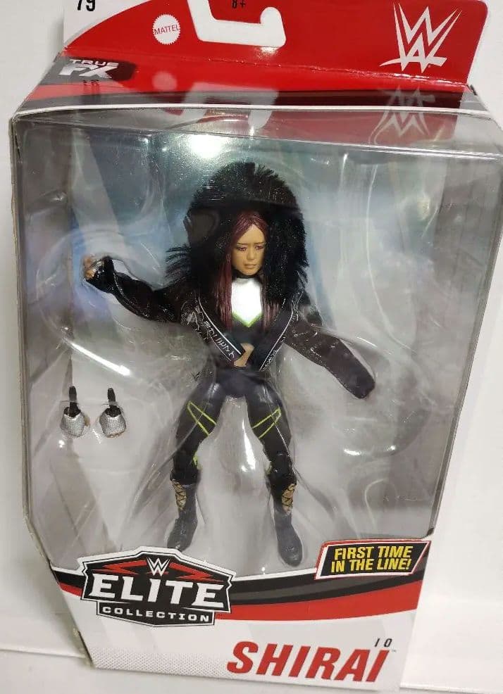 マテル社版　WWEプロレスフィギュア　イヨスカイ　 初期　紫雷イオSHIRAI