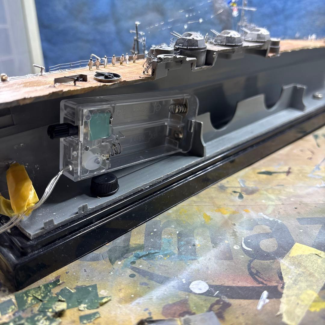 1/350 雪風　ジオラマ