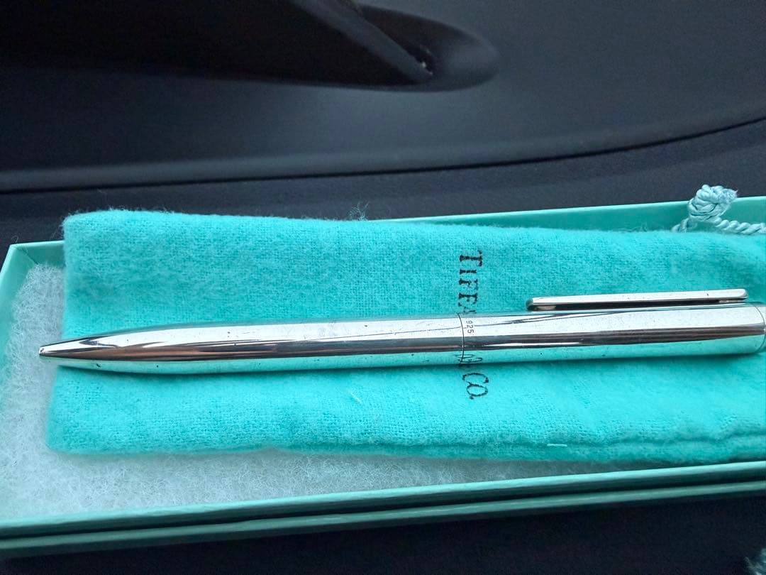 Tiffany & Co. シルバーボールペン 専用ケース付き