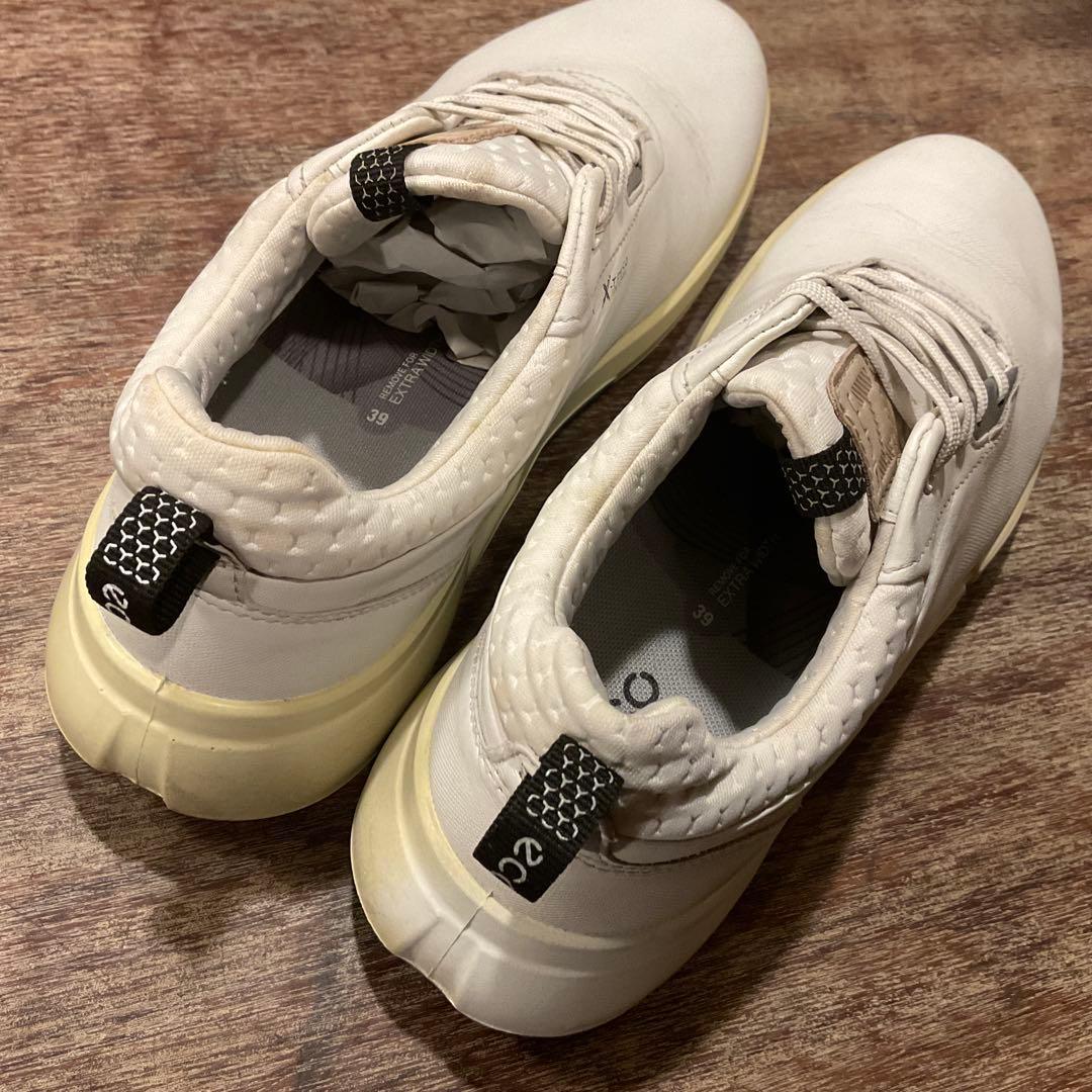 エコー ゴルフシューズ スパイクレス 24.5cm バイオム ハイブリッド4