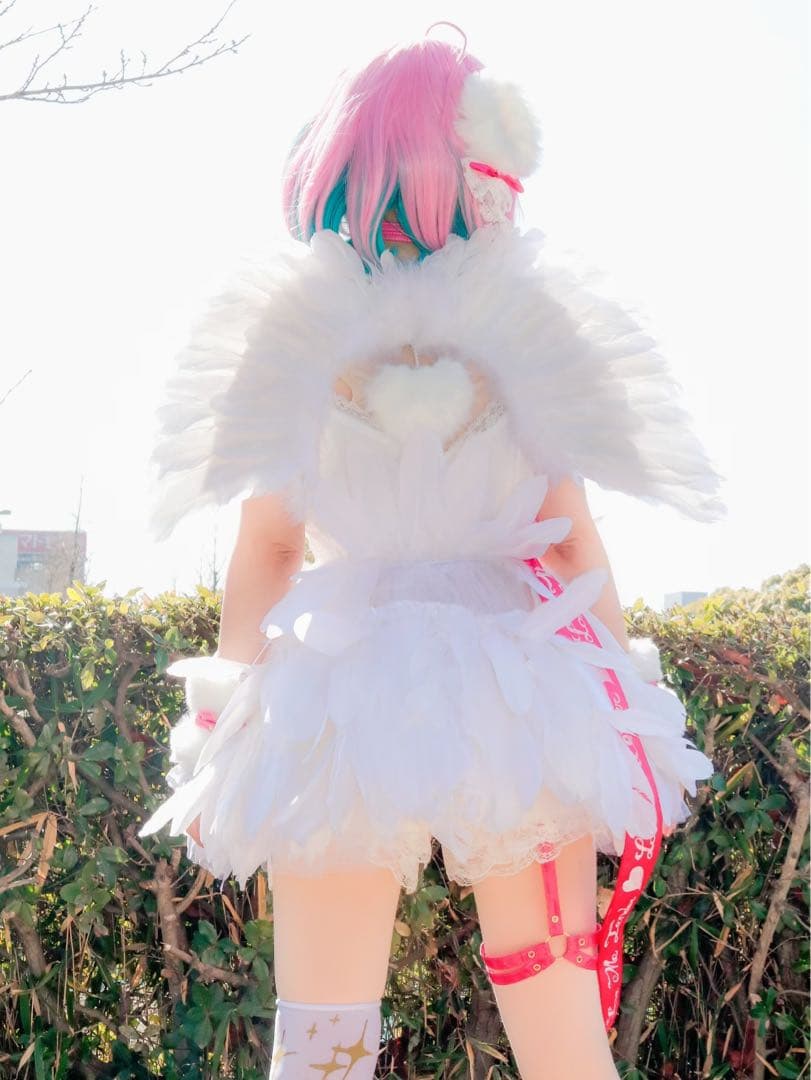 【フルセット（ウィッグ・靴込）】デレステ 夢見りあむ コスプレ衣装