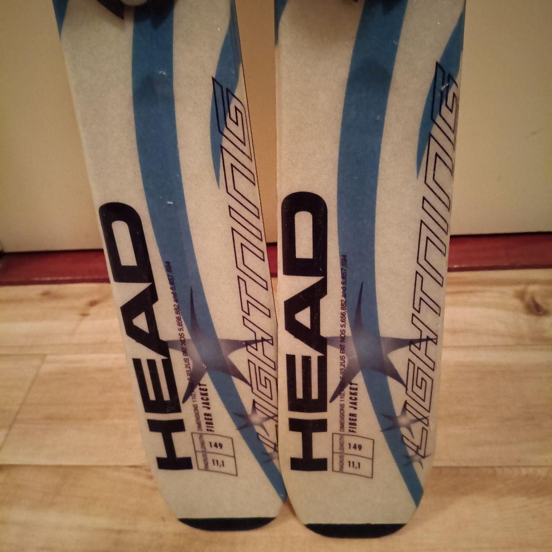 head ヘッド　スキー板　149cm　lightning 11,1