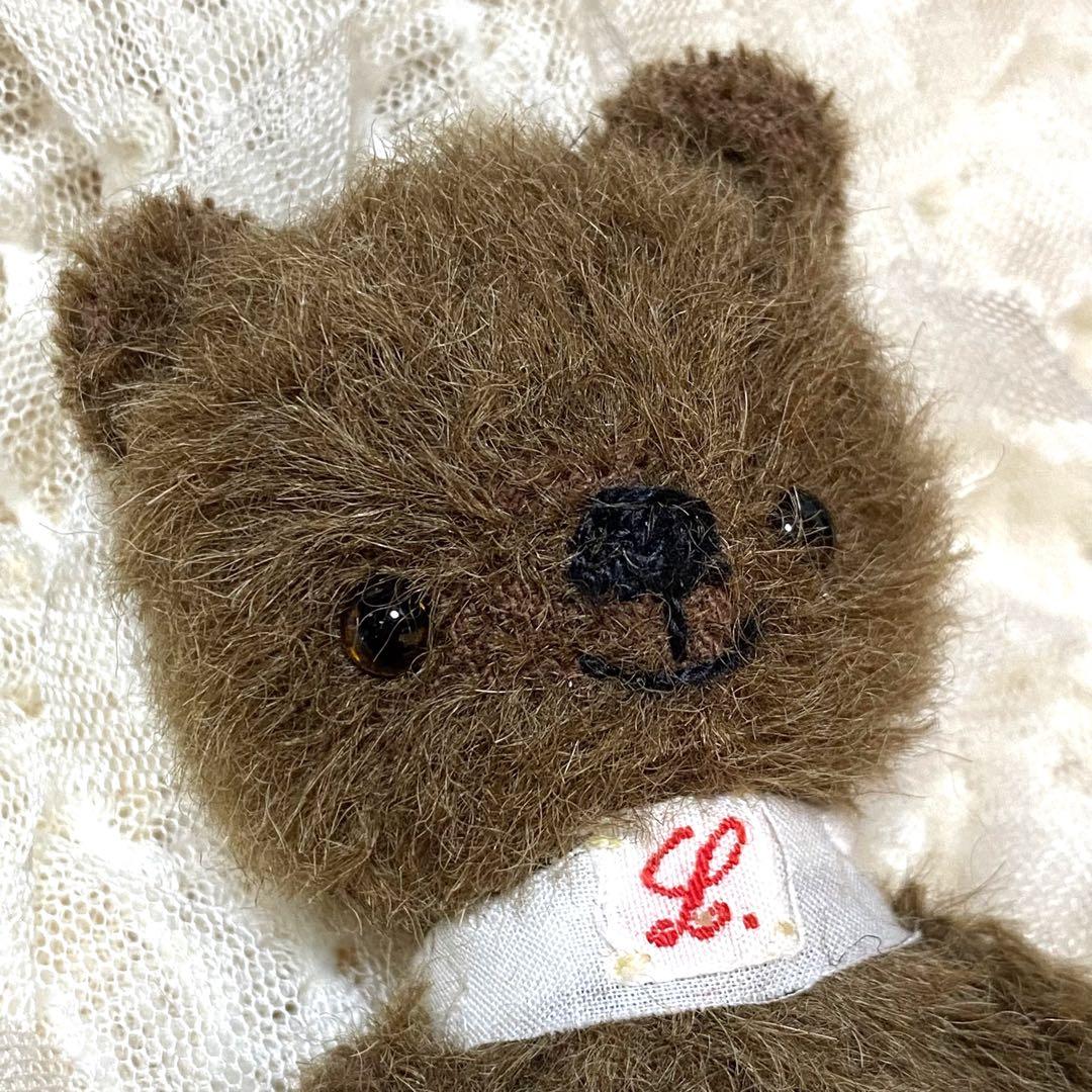 テディベア ハンドメイド ai bear 手のひらサイズ 11.5㎝ くま 熊