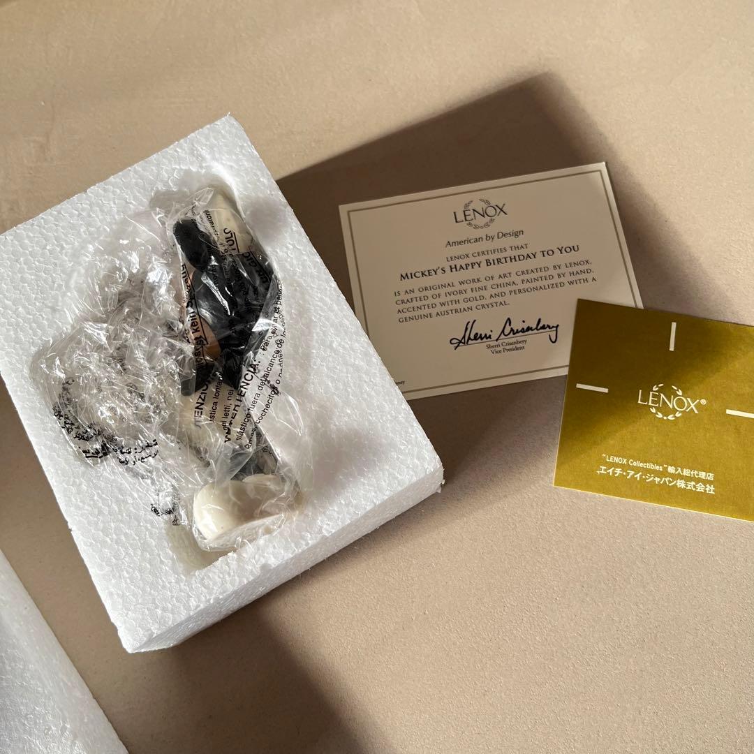 LENOX レノックス ディズニー ミッキー ミニー 誕生日 プレゼント 2個