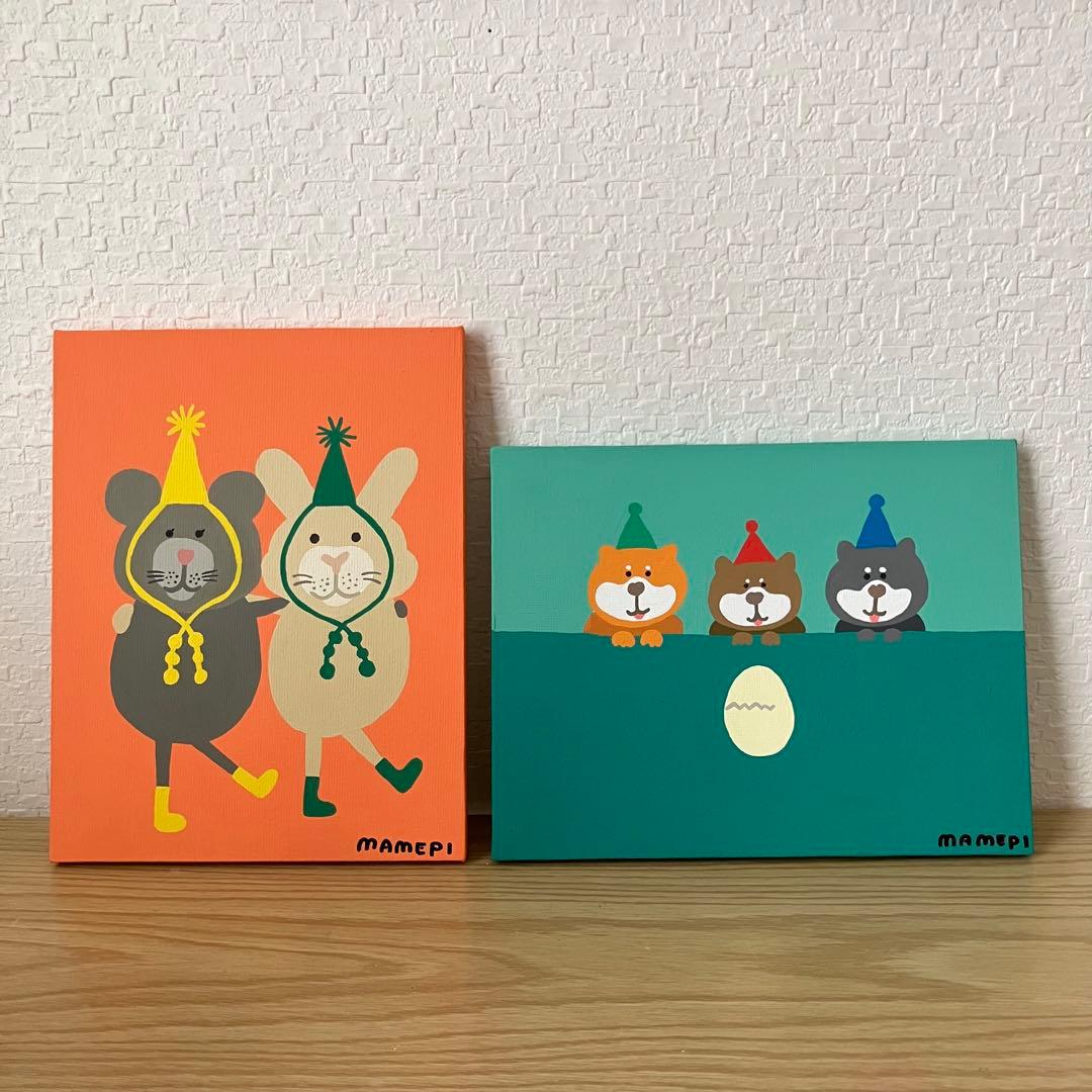 みふぃー　２枚セット【ねずみとうさぎ】　【わくわくの瞬間】