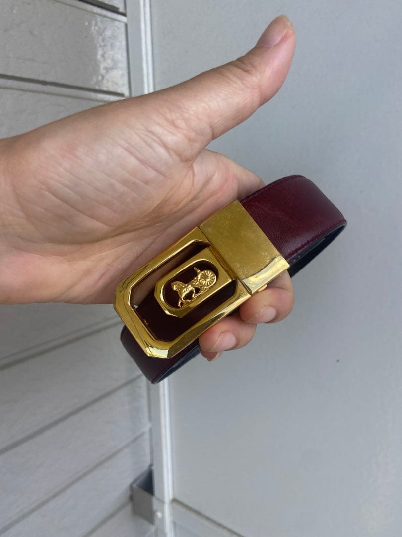 週末セールレア　美品 Celine ベルト馬車