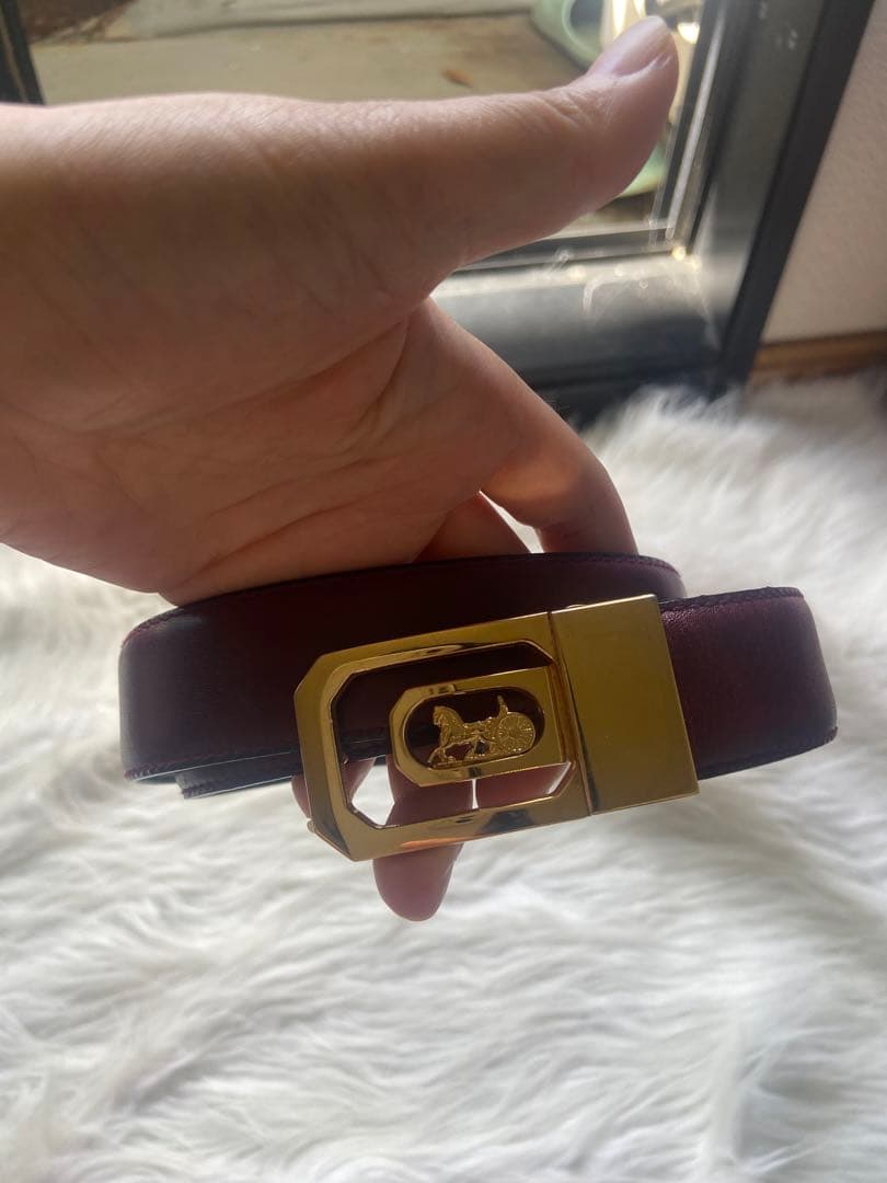 週末セールレア　美品 Celine ベルト馬車