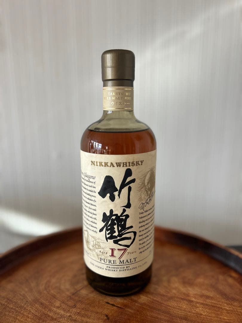 NIKKA ウィスキー 竹鶴 17年 ピュアモルト 700ml