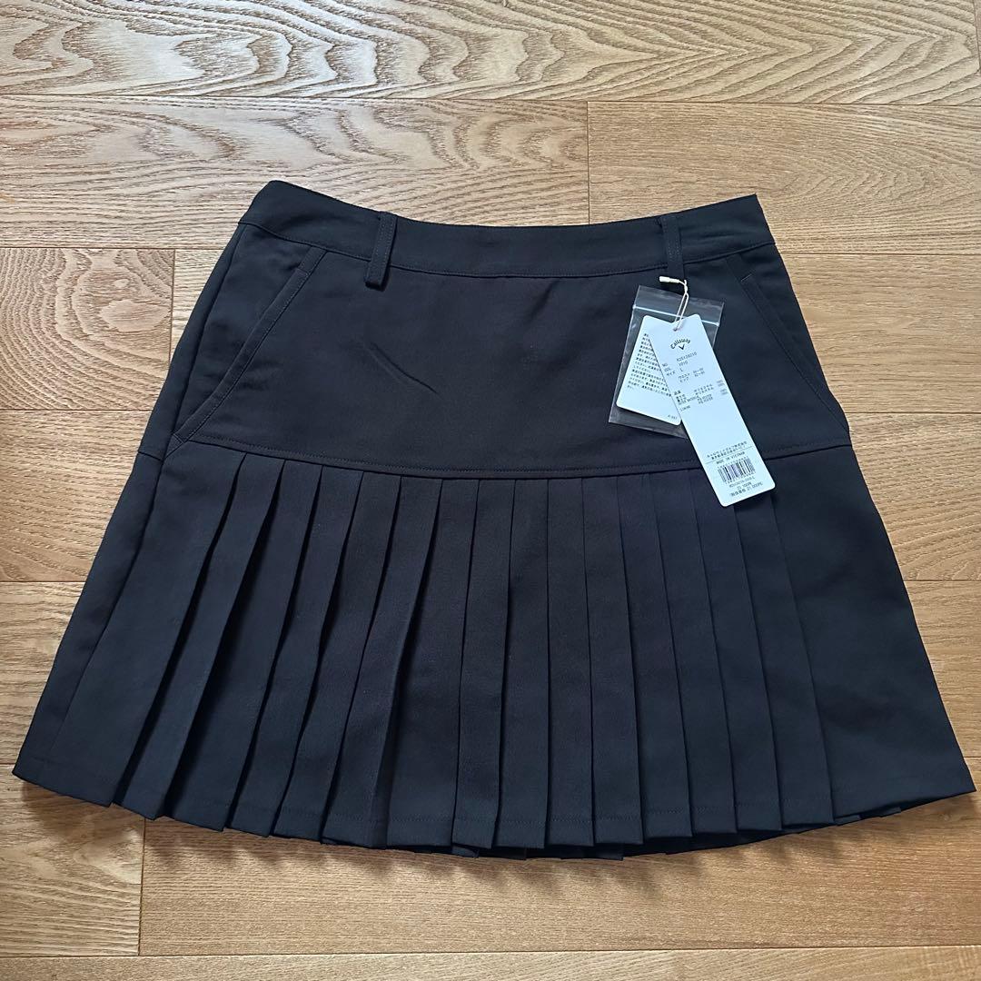 【新品未使用】CALLAWAY キャロウェイ ポリエステルツイルプリーツスカート