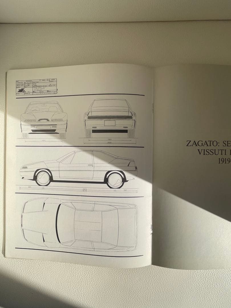 LANCIA非売品文具+オーテック・ザガート・ステルビオ開発デザイン本非売品