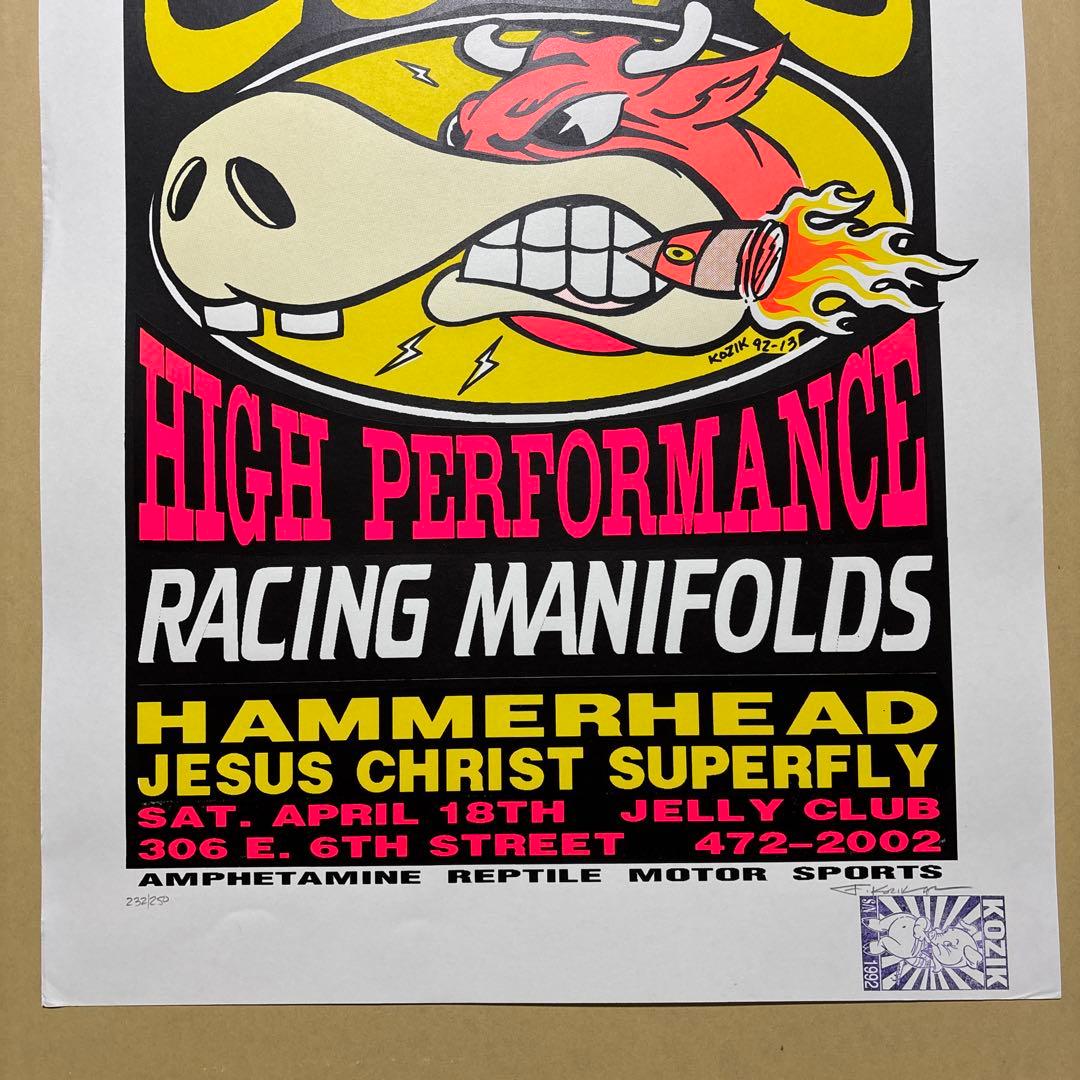 KOZIK COWS シルクスクリーンポスター