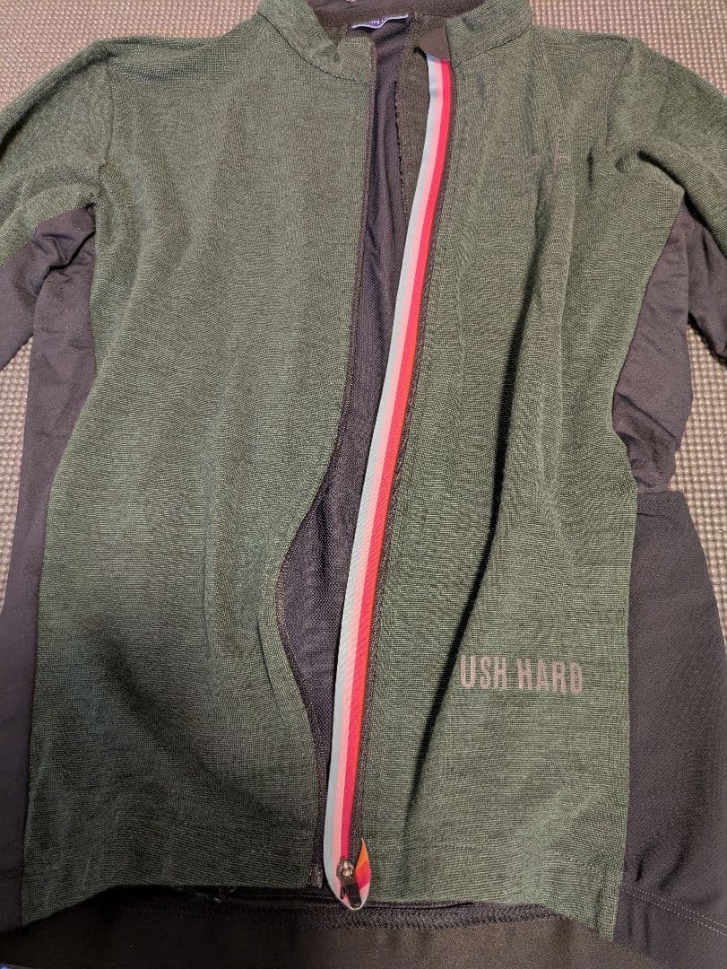 Push Hard ロングスリーブジャージ カーキ