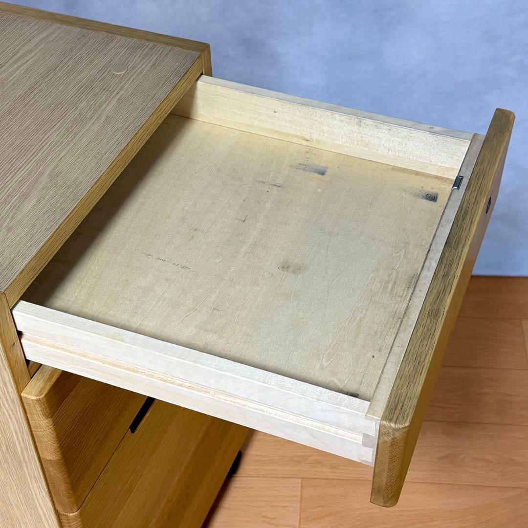 カリモク家具 ピュアナチュール デスクワゴン SU0377 ピュアオーク