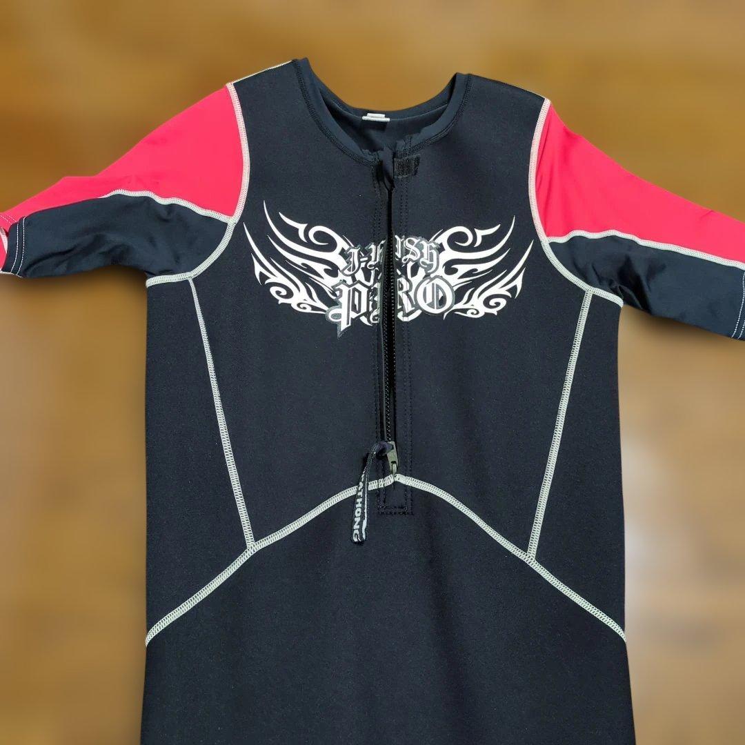 ウェットスーツ　ジパソン　ZIPATHONG　赤黒　メンズ　ジェットスキー用