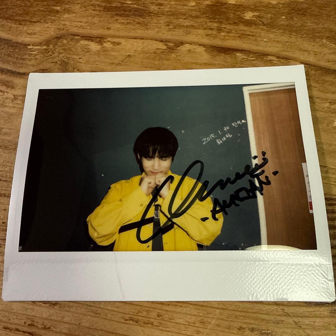 VANNER ソングク　アシアン　チェキサイン入り