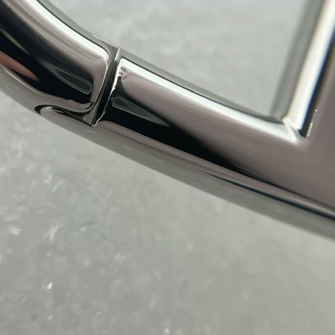 HERMES シェーヌダンクル シルバー キーホルダー　新品未使用