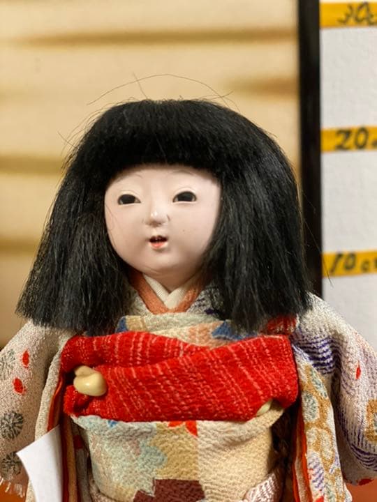 白菊作　小市松人形　　　　　　2020724 せ