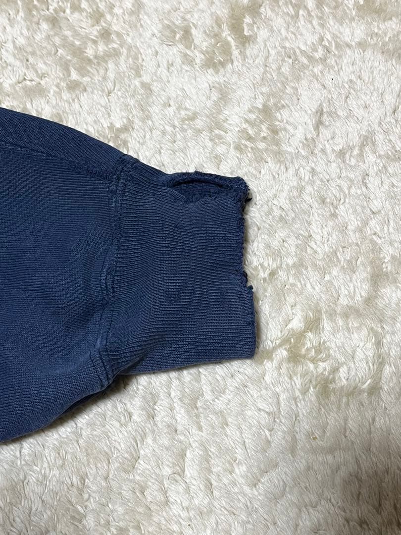 Champion ネイビー ボタン付きカーディガン