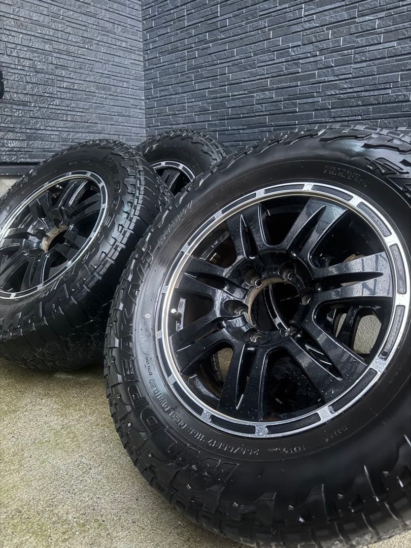 265/65R17 オールテレーン　ホイールセット　プラド150 タイヤセット