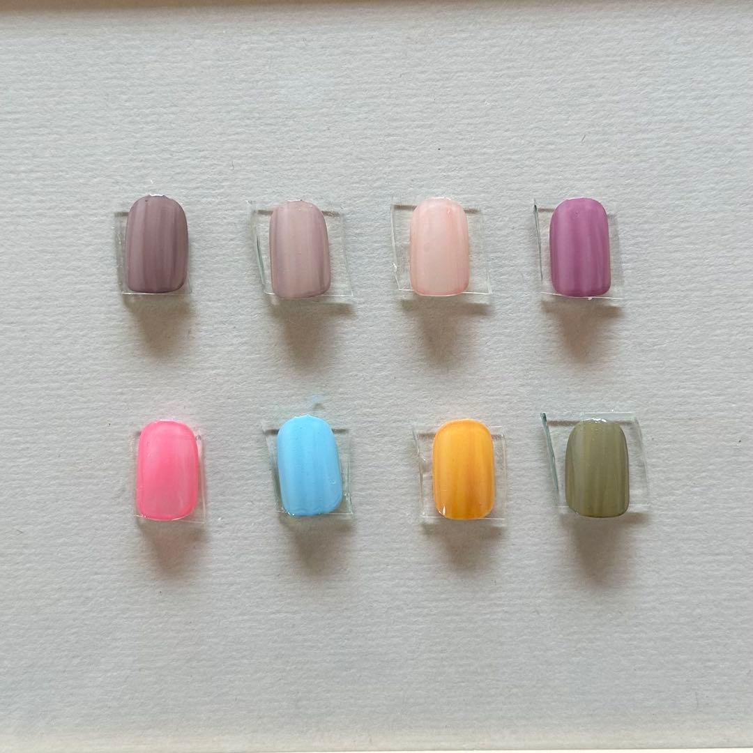 MIYUNANA ナチュラルネイル 8本セット